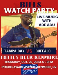 Ade Adu Live @ Fattey Beer