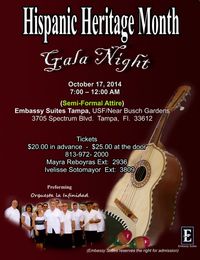 Hispanic Heritage Month Gala Event