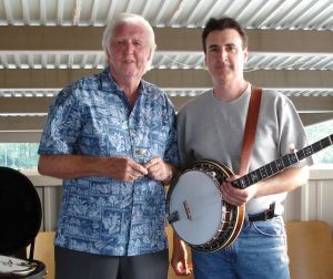 JD Crowe & Dan - August 2008 @ JD Crowe Festival

