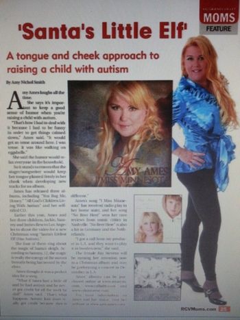 Amy Ames' Feature Interview for MOMS Magazine in the RGV with Amy Nichol Smith
