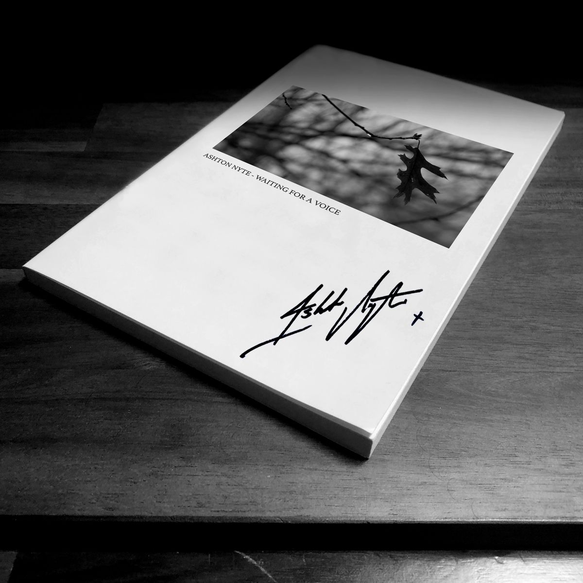 Waiting For A Voice (Paperback Book) - Signed + Dedicated