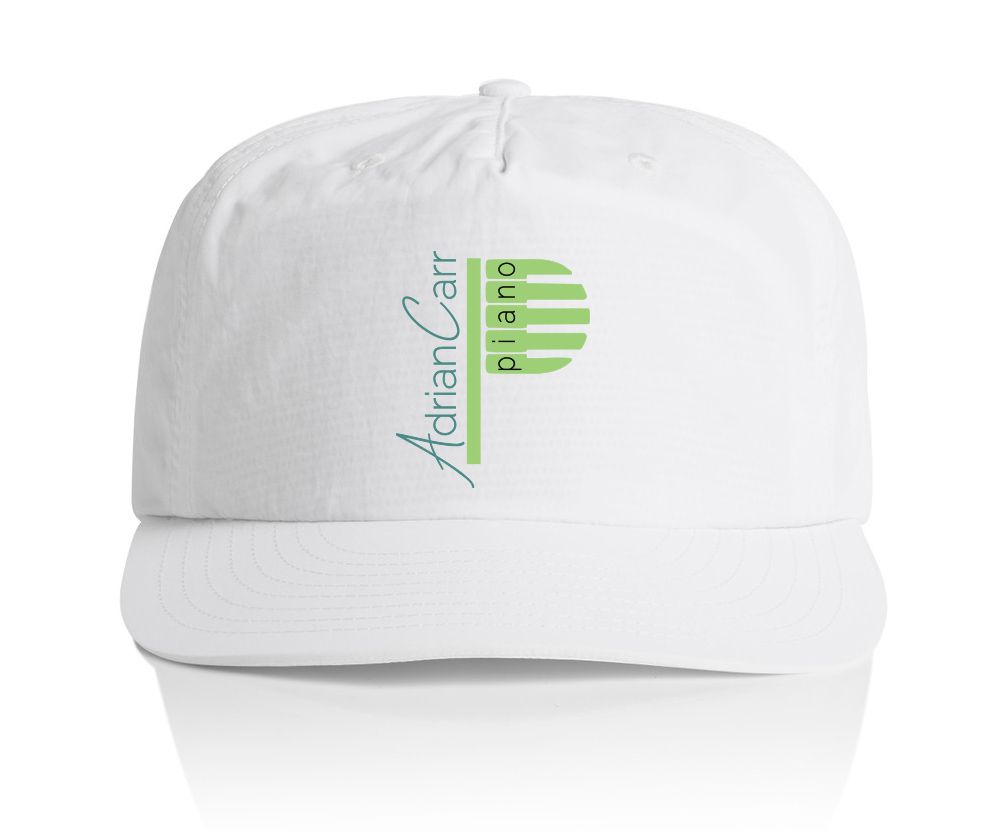 **NEW** Adrian Carr Piano Hats in White