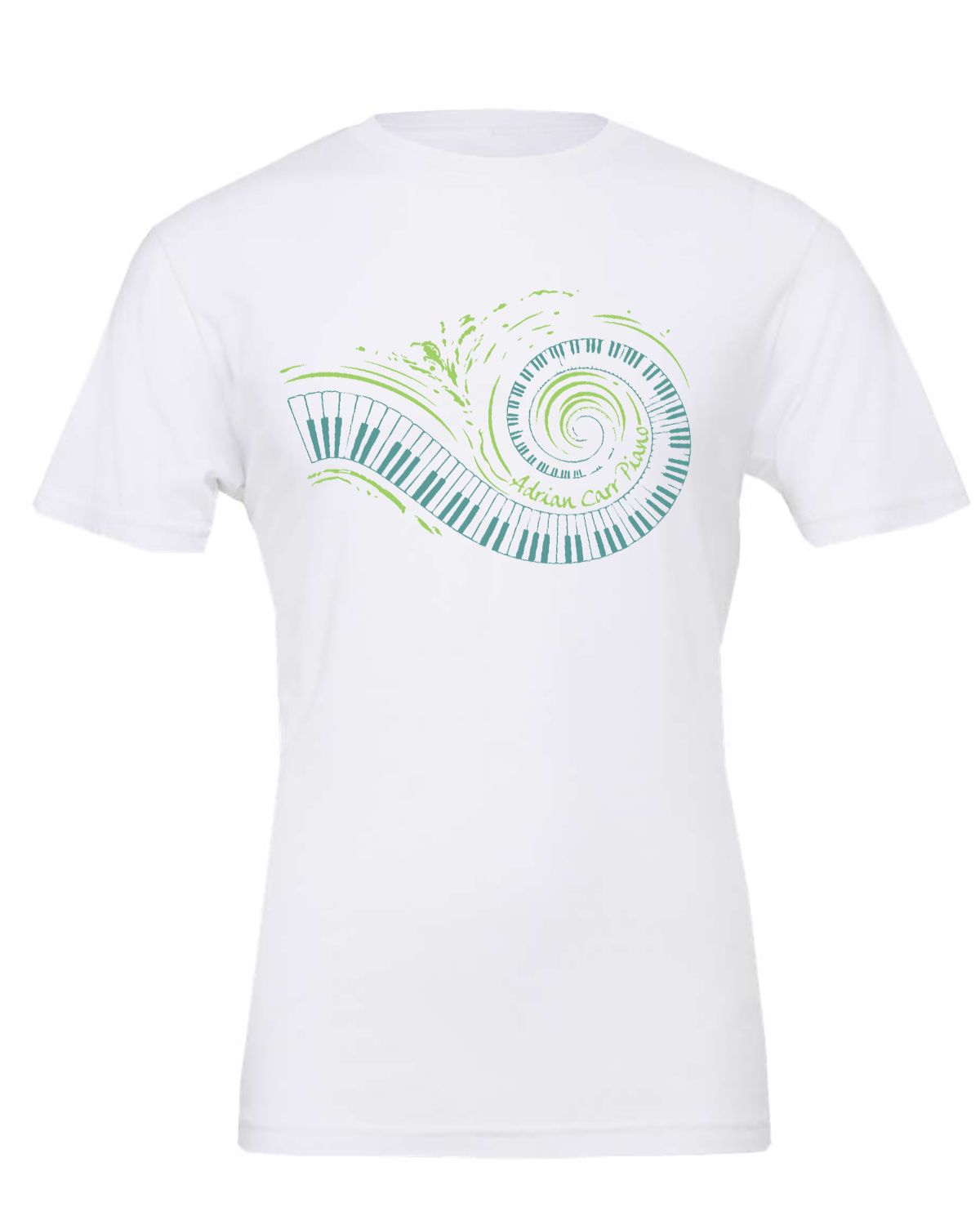 **NEW** Adrian Carr Piano Short Sleeve T-Shirts