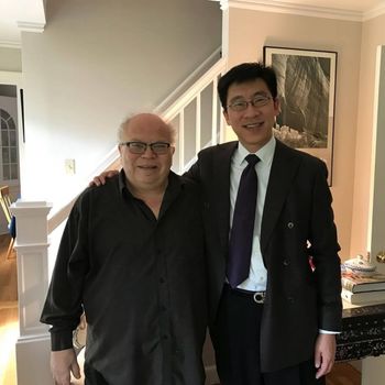 with Yuval Waldman, my friend and teacher
