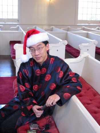 one of my favorite lines from A Christmas Story:  Fa ra ra ra RAH ra ra ra RAAAAAAA
