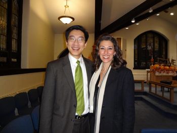 with my dear friend the wonderful soprano Krista Adams Santilli
