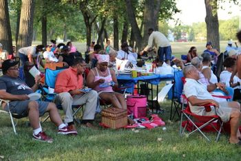 Music, food, music, food......
