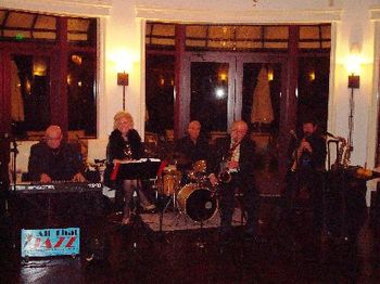 ALLTHATJAZZ Quintet, Mardi Gras 2009 Woody Brubaker, Kathryn, Sergio Pisi, Lou Califano, Skip Haynes
