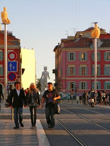 On Massena Square, Nice, France
