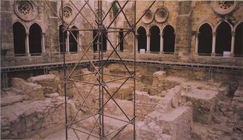 Monastery Excavation site – Roman ruins B.C.
