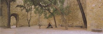 Castle Garden with Guitarist, Lisbon
