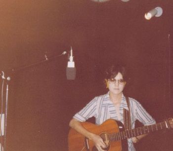 Tina at Axe studio
