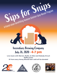 "Sips for Snips" Fundraiser