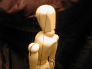 12" prototype marionette for "String Theory"
