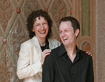 Ellen Mandel and Todd Almond by JC Paz
