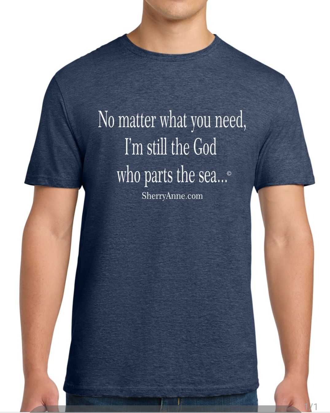 Still The God T-Shirt (Navy)  