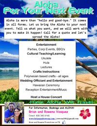 Hawaiian Sunday (Private Party) 