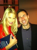 Beth Stern with Joshua Louis at the North Shore Animal League's 2011 DogCatemy Rescue Awards Dinner!
