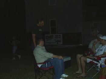 cooler of beer and a lawn chair. What more do you need?
