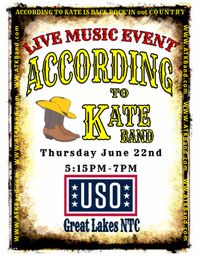 According To Kate Country Band  at the USO