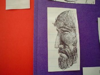 GOT JESUS?, pen and ink by Olin Smith.
