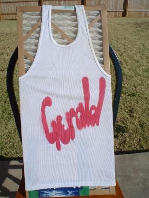 ELEPHANTS GERALD shirt, from a one-time performance (see biography).
