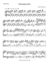 "CHRISTMAS EVE" - Piano Solo Sheet Music