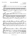 "JOY TO THE WORLD" - Sheet Music for Flute & Piano