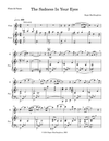 "THE SADNESS IN YOUR EYES" - Sheet Music for Flute & Piano - Instant Download