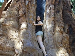 Kaylee emerges from Redwood
