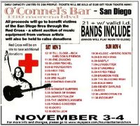 Benefit Show for the American Red Cross San Diego Wildfire Fund
