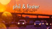 Phil & Foster at the Book Cellar at Page & Palette
