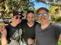Phil Proctor, Andy MacDonald, and Katrina Kolb at the Book Cellar at Page & Palette