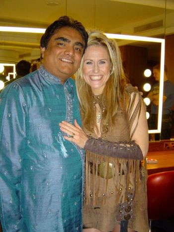 With Marry Joe after BBC Recording
