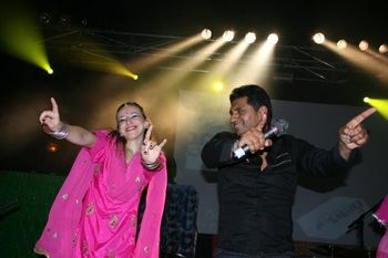 Our lead singer Praful at Concert Hall & Klub Palladium, Warsaw, POLAND
