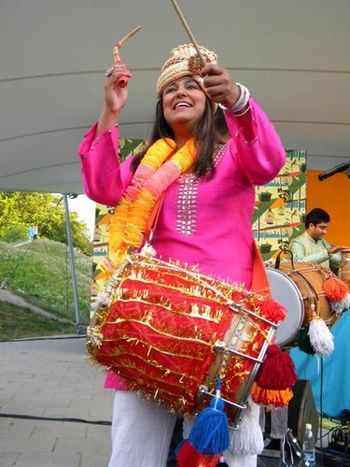 Anu Shukla Rocking in Sommerscene festival Malmo Sweden
