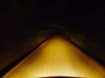 dark dirt road to Deepwell
