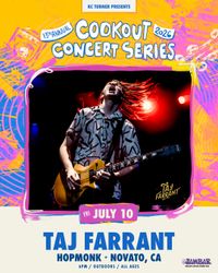 Taj Farrant | Cookout Concert Series