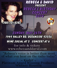 Rebeca's Birthday Concert