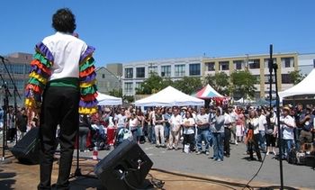 The view from the stage, 2003
