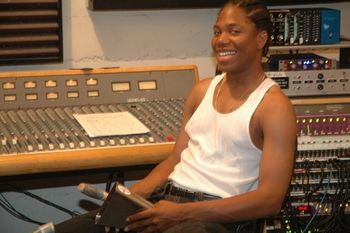 Darcell on cowbell

