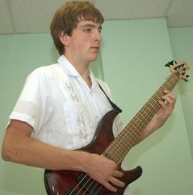 Henry and his solid bass line
