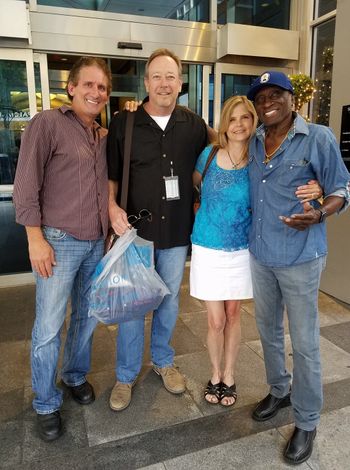 Real & Tina at Neil's 50th Anniversary Tour
