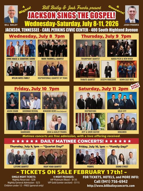 July 8-11 - Jackson TN