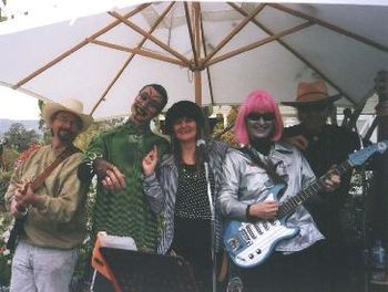 Russ, Allegra, Sam & Aliens at Fetzer Winery

