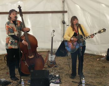 Sam & Allegra at 2005 Kate Wolf Festival
