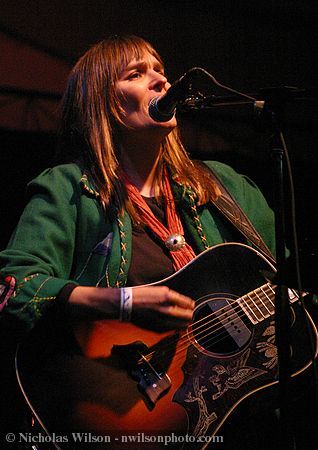 Allegra sings "Emma Rose" for Kate Wolf Tribute set at 2005 Kate Wolf Music Festival  Photo by Nicholas Wilson, http://www.nwilsonphoto.com/
