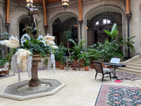 Marilynn Seits at Biltmore House for Spring Blooms
