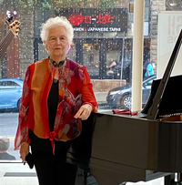 Marilynn plays at Arbor Terrace
