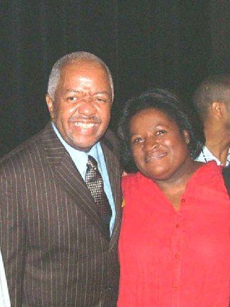Corinne with Daryl Coley
